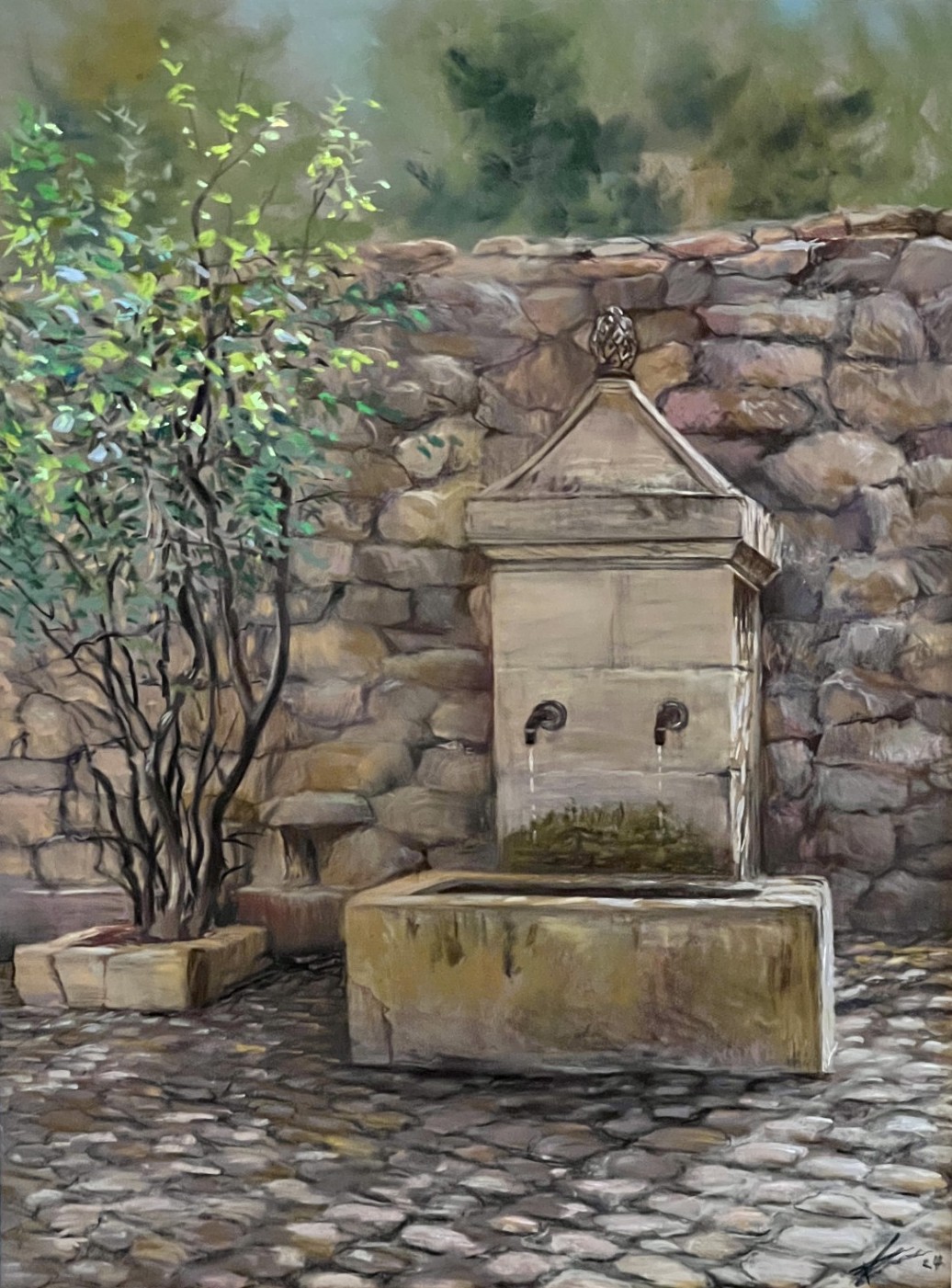 Fontaine à Vaison-la-Romaine